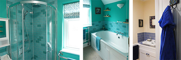 Bathroom and downstairs W.C. Bathroom and downstairs W.C.